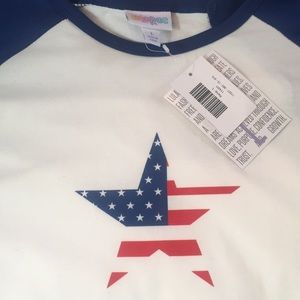 ❤️NWT LULAROE RANDY LARGE T Tee 3/4 sleeves